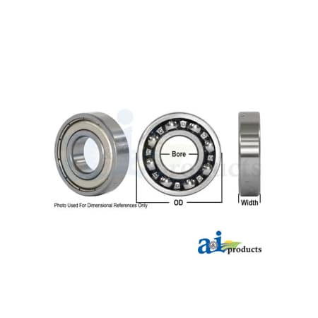 A & I Products Bearing, Ball; 7100 Series 4" x3" x1" A-7109-I
